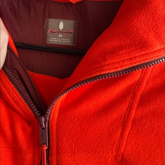 Free People FP Movement Climber Fleece Pullover Half Zip Jacket - Picture 8 of 10